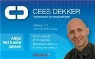 Cees Dekker hypotheken en verzekeringen BV logo