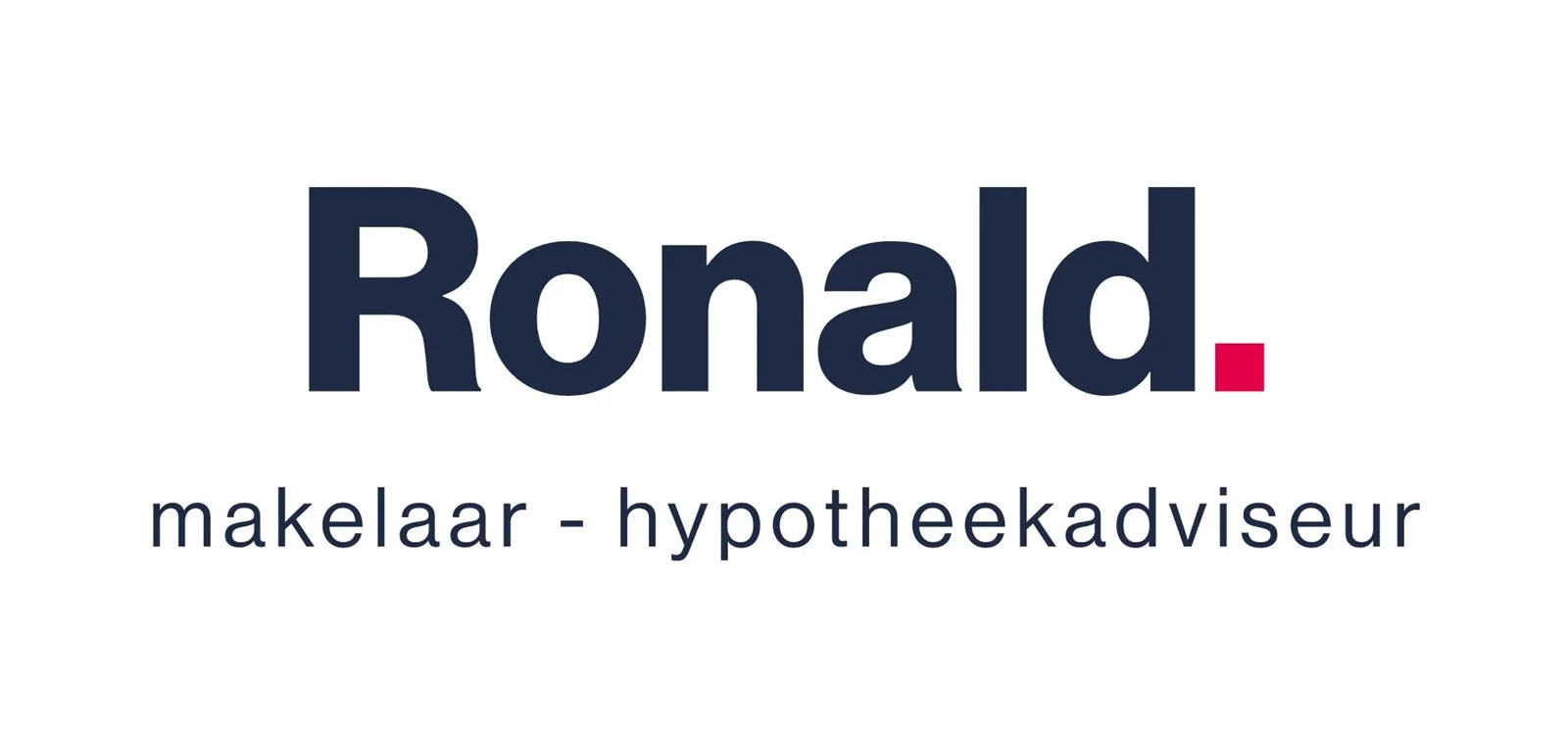 Ronald. makelaar - hypotheekadviseur logo